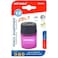 Fitto Pencil Sharpener with Container, Pink &ndash; Ideal for School and Office Use