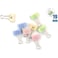 Fitto 8 Piece 19mm Binder Clips with Emoji Assorted Colors for Office Use