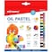 Fitto 24 Pieces Oil Pastel, 7.3cm - 24 Colors for Drawing and Art Supplies