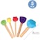 Fitto 5 Pieces Sponge Brush, 8cm, Assorted Colors