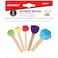 Fitto 5 Pieces Sponge Brush, 8cm, Assorted Colors