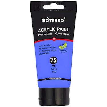 Fitto 75ml Acrylic Paint Cobait Blue – Vibrant Artist Paint for Canvas & Craft