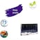 Fitto 75ml Acrylic Paint Deep Purple for Crafting & Art Projects