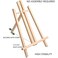 Fitto 30cm Wooden Tabletop Display Stand Artist Easel
