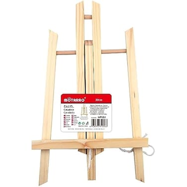 Fitto 30cm Wooden Tabletop Display Stand Artist Easel