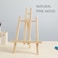 Fitto 40cm Tabletop Wooden Display Stand & Artist Easel for Home & Office