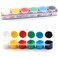 Fitto 6 Pieces 15ml Tempera Set - 6 Washable Paint Colors for Arts and Crafts