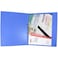 Fitto 2 Hole Level File for A4 Sheets 34x25cm Blue Office Binder