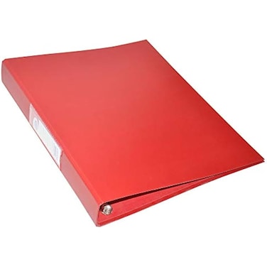 Fitto 4 Hole Binder Folder for A4 Sheets 34x25cm Red