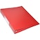 Fitto 4 Hole Binder Folder for A4 Sheets 34x25cm Red