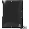 Fitto Card Board Folder for A4 Sheets - 34x26cm, Black Office Document Storage
