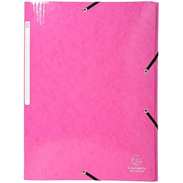Fitto Card Board Folder for A4 Sheets 34x26cm Pink Office Organizer