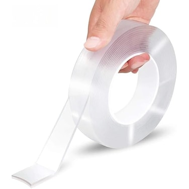 Fitto 2m x 19mm Double Sided Nano Tape for Mounting and Repairs