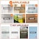 Fitto Transparent Sticky Tape 2 Pieces 24mmx30m Adhesive for Office, Home & Crafts