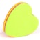 Fitto 100 Sheets Heart Shaped Sticky Notes, Assorted Colors for Office & Home