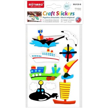 Fitto Watercraft Series Sticker 17.7x11.2cm – Nautical Decal for Boats & Marine Decor