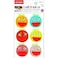 Fitto Melon Series Craft Stickers 17.7x11.2cm Unique Die-Cut Decorative Stickers for Scrapbooking and DIY