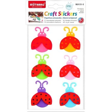 Fitto Butterfly Series Craft Stickers 17.7x11.2cm - Decorative Wall & Craft Stickers
