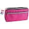 Fitto Pencil Case 20x6.5x11cm Pink, School Supplies Organizer, Office Stationery Holder