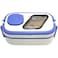 Fitto White Lunch Box with Bottle Set – Ideal for School, Work, and On-the-Go Meals