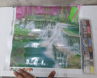 Fitto Vibrant 5D DIY Diamond Painting Kit 40x40cm Art Craft Mosaic