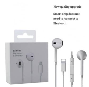 Fitto Head Set Lightning Connector for iPhone and iPad