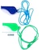 Fitto Plastic Whistle 2 Pack, Mixed Colors, Sports, Emergency, Outdoor, Safety Whistles for Kids and Adults
