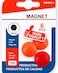 Fitto MAGNET 6 PC Assorted Set for Home, Office, and School Use
