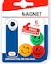 Fitto MAGNET 6 PC Assorted Set for Home, Office, and School Use