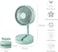 Fitto Portable Mini USB Fan, Compact Desk Fan for Office, Home, Travel, Assorted Colors