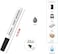 Fitto Black Permanent Marker 14.5 cm, 3 mm Tip, Ideal for Office and School Use