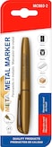 Fitto Metal Marker 14.5 cm Gold 2 mm Tip for Crafting and Writing
