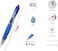 Fitto Ink Gel Pen Set, 4 Pack, 11 cm, 0.7 mm Tip, Smooth Writing, Black Ink, Office & School Supplies