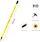 Fitto HB Pencil 19 cm, Ideal for Writing and Drawing, Pack of 12