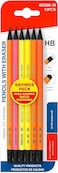 Fitto HB Pencil 19 cm, Ideal for Writing and Drawing, Pack of 12
