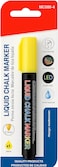 Fitto Liquid Chalk Marker Yellow 14.5 cm 2-5 mm for Chalkboards, Glass, Windows, Non-Porous Surfaces