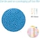 Fitto Polystyrene Ball Blue for Crafts, DIY Projects, and Decorations - Lightweight and Versatile