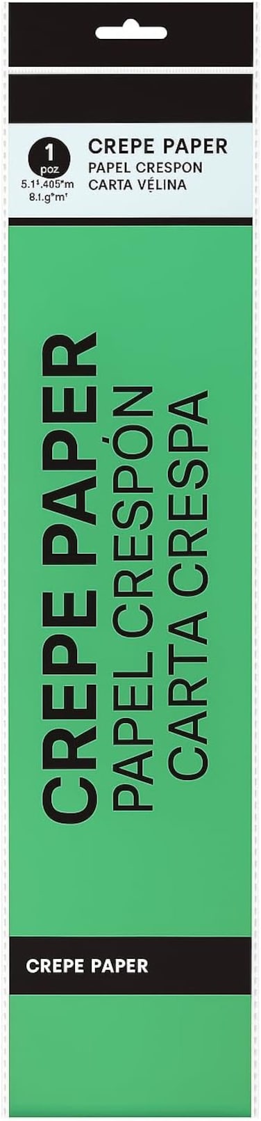 Fitto Crepe Paper Roll 200cm x 60cm Pistachio for Crafts and Decorations