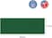 Fitto Crepe Paper Roll 200cm x 60cm Green for Crafts, Decorations, and DIY Projects