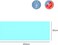 Fitto Crepe Paper 200cm x 50cm Sky Blue for Crafts, Decorations, Art Projects
