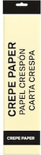 Fitto Crepe Paper 1 PC 200CM X 50CM Cream White for Crafts, Decorations, DIY Projects