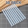 Fitto Glue Sticks 10 Pack for Crafting, School Projects, and Office Use