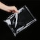 Fitto Transparent Bags 20 Pack, 13cm x 18cm, Clear Plastic Storage Bags for Organizing, Reusable Ziplock Bags for Home and Office Use