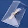 Fitto Transparent Bags 12 Pack 30cm x 20cm, Clear Plastic Storage Bags for Home and Office Use