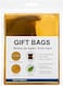 Fitto 10 Piece Golden Color Party Favor Bags for Events and Celebrations