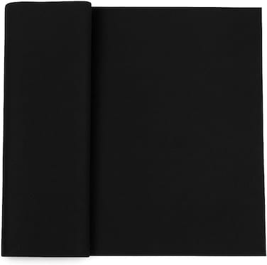 Fitto Black Felt Fabric 40cm x 60cm for Crafts, DIY Projects, Sewing, Upholstery