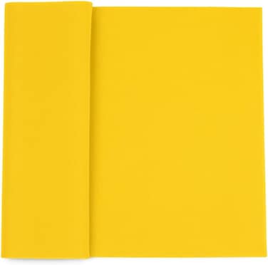 Fitto Felt Fabric 40cm x 60cm Yellow for Crafts, DIY Projects, Sewing, and Decorations