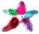 Fitto Feathers 12 PC Mix Color for Crafts, DIY Projects, Decorations, and Costumes