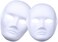 Fitto Painting Mask 24cm x 19cm White for Art Projects and DIY Crafts