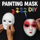 Fitto Painting Mask 21.5cm x 17.5cm White for Art Projects, Crafting, and DIY